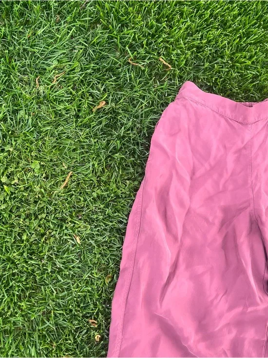 Athleta Pink Wide-Leg Casual Pants - Picture 2 of 7